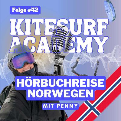 10 Minuten Norwegen 🎧🇳🇴 Hörbuchreise in den Schnee // 1. Mal Snowkiten & GPS-Abenteuer