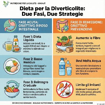 #278-25 DIETA PER LA DIVERTICOLOSI - DIVERTICOLITE