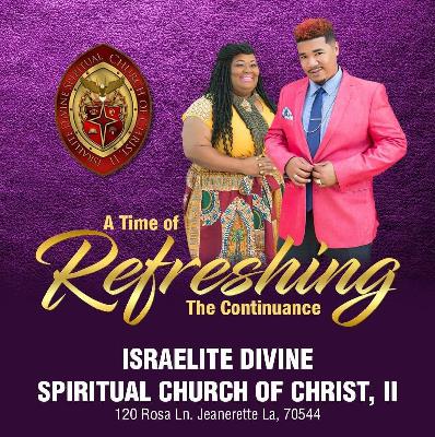 A Time of Refreshing with Prophet Jules Anderson III A Time of Refreshing with Prophet Jules Anderson III