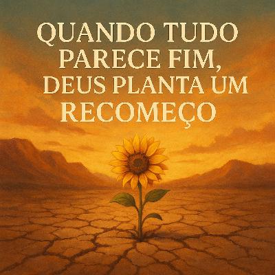 Quando tudo parece fim, Deus planta um recomeço Quando tudo parece fim, Deus planta um recomeço