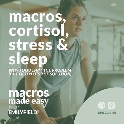 Macros, Cortisol, Stress & Sleep: Why Food Isn’t the Problem (But It’s Often the Solution) Macros, Cortisol, Stress & Sleep: Why Food Isn’t the Problem (But It’s Often the Solution)