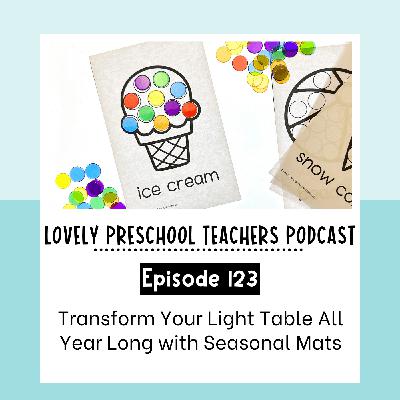 Transform Your Light Table All Year Long with Seasonal Mats!