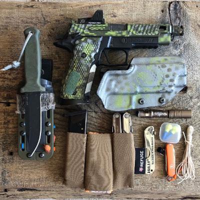 E.D.C. Update - My Personal Every Day Carry - Gun Knife Ammo Tools