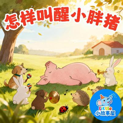小雨姐姐晚安故事EP25｜怎样叫醒胖小猪｜How to Wake Up Chubby Pig｜0-4岁宝宝睡前故事｜晚安故事｜小故事屋 Little Story House