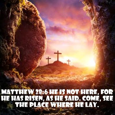 Matthew 28:6