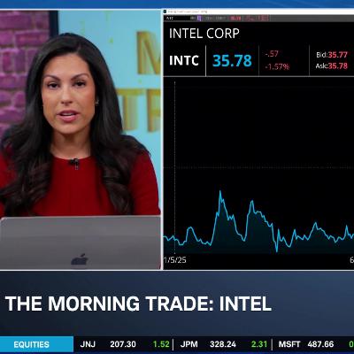 INTC Slides on NVDA Testing Halt