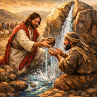 Der begleitende Fels: Wie der Messias dich in deiner Wüste versorgt