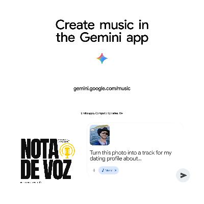 Gemini ahora crea música Gemini ahora crea música