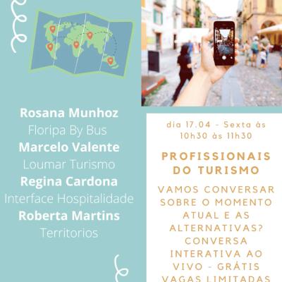Conversa de turismo - expectativas e ações de empresas + OMT Conversa de turismo - expectativas e ações de empresas + OMT