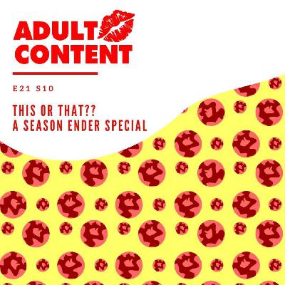 THIS or THAT?? a season ender special