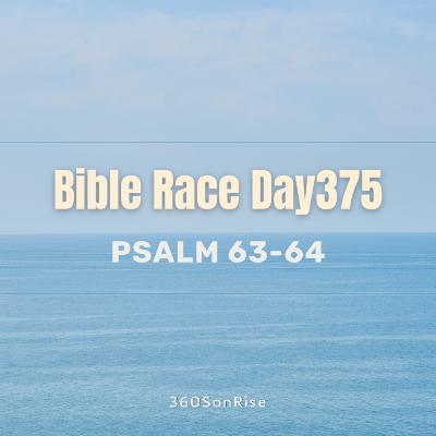 Bible Race 1/9/2025: Day375: Psalm 63-64