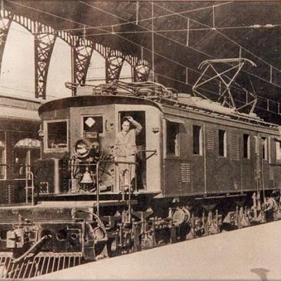 Se inaugura el ferrocarril Santiago - Valparaíso (1863)