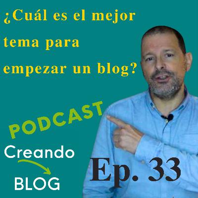 ✅ ¿Cuál es el mejor tema para empezar un blog? 📌 Episodio 33 👉 [Preguntas y respuestas para bloggers]