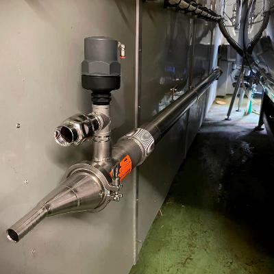 Melk 2025: Varmeveksler på melketanken Melk 2025: Varmeveksler på melketanken