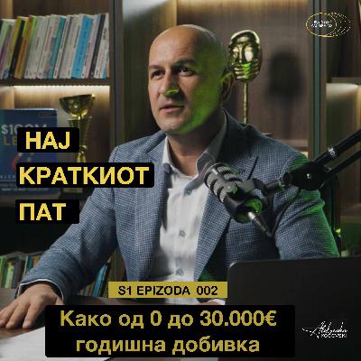 Кој е најкраткиот пат до 30.000€ годишна добивка? S1 E002