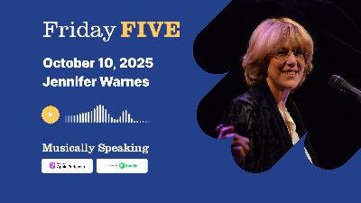 Friday FIVE: October 10 - Jennifer Warnes
