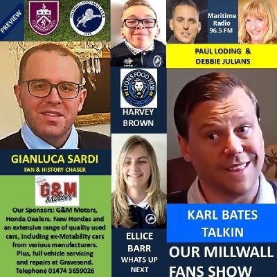 OUR MILLWALL FANS SHOW- Sponsored by G & M Motors, Gravesend 090126