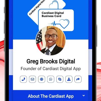 The Cardiast Digital Business Card