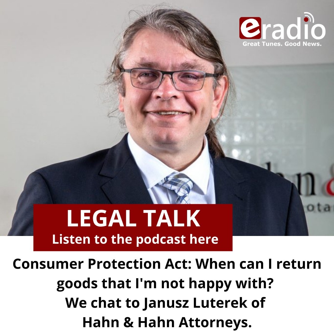 LEGAL TALK-Consumer Protection Act: When can I return goods that I'm not happy with? episode artwork