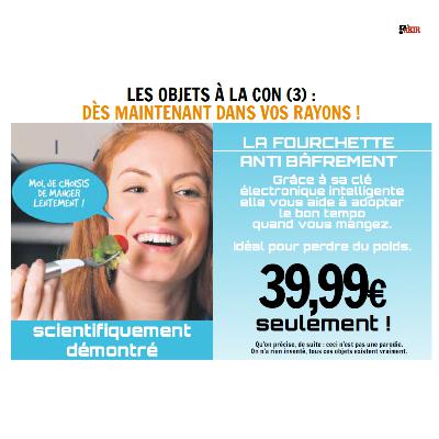 Les objets à la con, dès maintenant, dans vos rayons ! - Fakir n°94