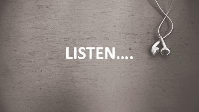 Listen... - Audio