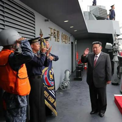 Tin quốc tế - Ông Kim Jong-un khẳng định đẩy mạnh phát triển năng lực tác chiến hải quân