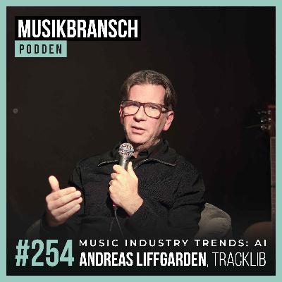 254. Music Industry Trends: AI & musikskapande - Andreas Liffgarden, Tracklib