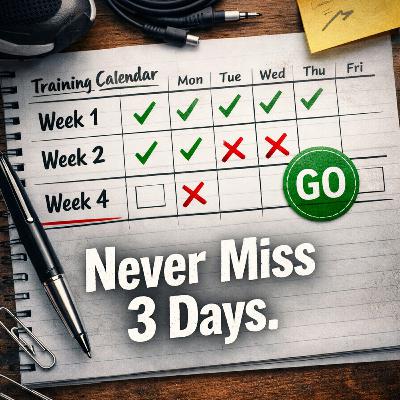 Why Consistency Beats Motivation: Stop Trying to Catch Up Missed Runs