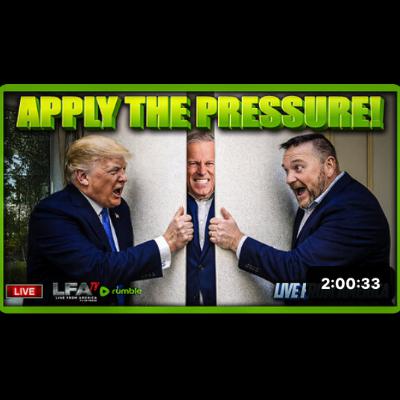 APPLY THE PRESSURE! | LIVE FROM AMERICA 2.12.26 11AM
