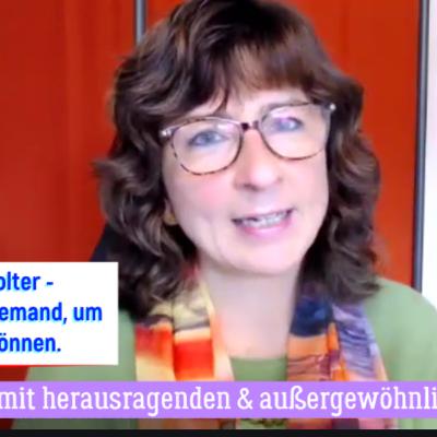 Mit Nils Holgersson das Leben auf den Kopf gestellt - Sandra Molter verzaubert.