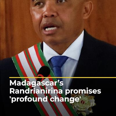 Madagascar’s Randrianirina promises 'profound change' | AJ #shorts