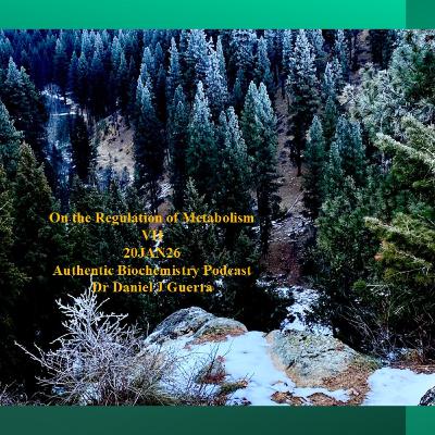 On the Regulation of MetabolismVII20JAN26Authentic Biochemistry PodcastDr Daniel J Guerra