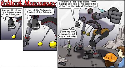 Schlock Mercenary: Longshoreman of the Apocalypse