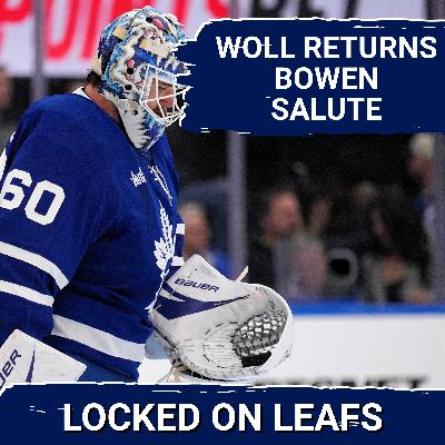 Leafs get Joseph Woll back vs. Blackhawks, salute to Joe Bowen Leafs get Joseph Woll back vs. Blackhawks, salute to Joe Bowen