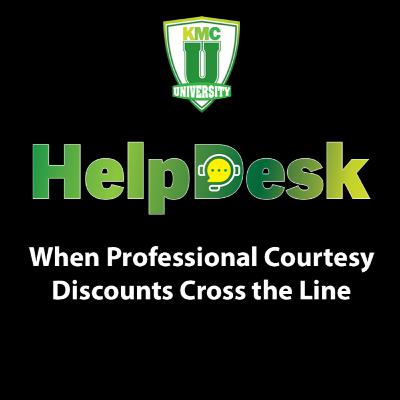 When Professional Courtesy Discounts Cross the Line