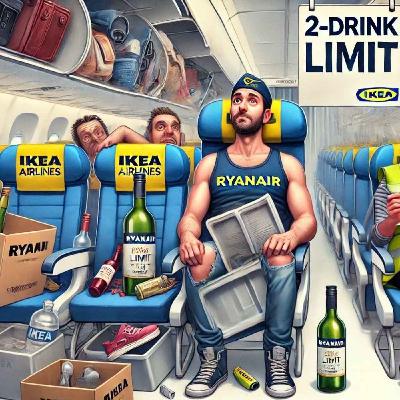 Ryanair’s 2-Drink Limit, IKEA Air & A Mystery Airline That Starts with A