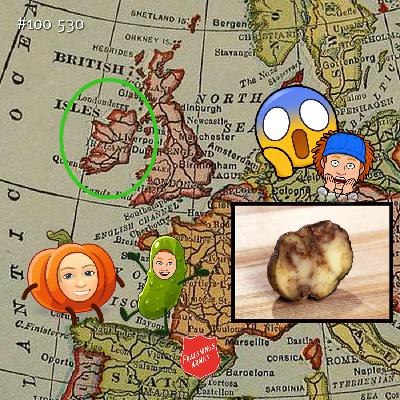 #100 530 Om Halloween, läs(k)lov och potatissvälten på Irland