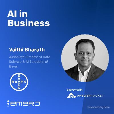 Reducing R&D Cycle Time in Pharma Without Increasing Regulatory Risk - with Vaithi Bharath of Bayer Reducing R&D Cycle Time in Pharma Without Increasing Regulatory Risk - with Vaithi Bharath of Bayer