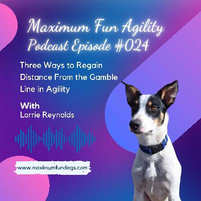 3 Ways to Regain Distance from the Gamble Line in Dog Agility 3 Ways to Regain Distance from the Gamble Line in Dog Agility