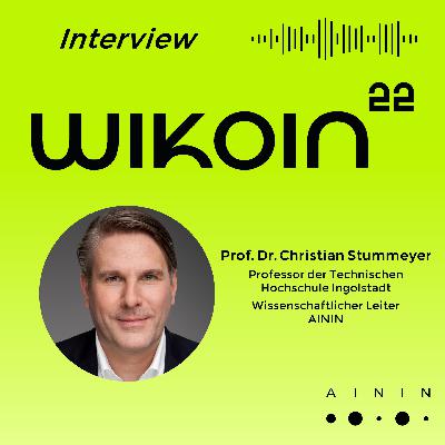 WIKOIN 2022: Interview zum 1. Ingolstädter Wissenschaftskongress – KI & Gesundheit