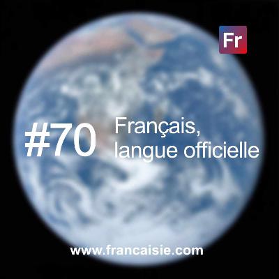 Français, langue officielle