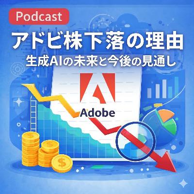 アドビ株が急落した理由とは?CEO交代とAI戦略から今後を読む アドビ株が急落した理由とは?CEO交代とAI戦略から今後を読む