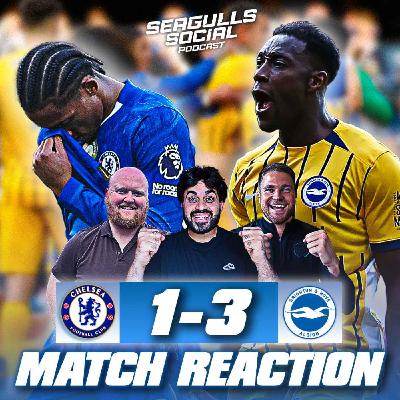 Red Card, Last Minute Limbs & Brighton's B Team Exposed 🔥 | Chelsea 1-3 Brighton | MATCH REACTION