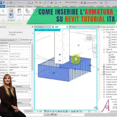 EP 272 - Come inserire l'armatura su Revit Tutorial ITA EP 272 - Come inserire l'armatura su Revit Tutorial ITA