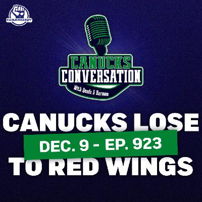 Dec. 9: Canucks lose to Red Wings ft. Jeff Paterson (ep. 923) Dec. 9: Canucks lose to Red Wings ft. Jeff Paterson (ep. 923)