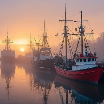 Fishing Boat Harbor - 10 Hours Sleep Sound Fishing Boat Harbor - 10 Hours Sleep Sound