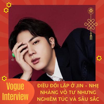 [TET'S SERI] 211222 VOGUE INTERVIEW: BTS JIN
