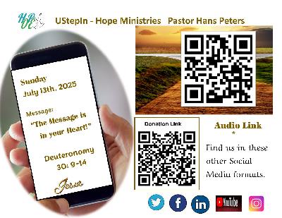 The message is in your Heart! - Deuteronomy 30:9-14