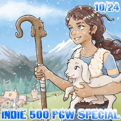 Mélanie Christin et Aurélien Condomines sur Heidi's Legacy : Mountains Calling / avent INDIE 500 (10/24)