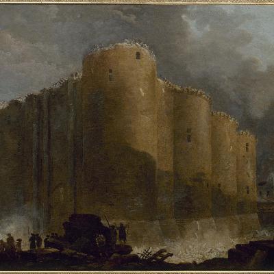 Hubert Robert. La Bastille, dans les premiers jours de sa démolition